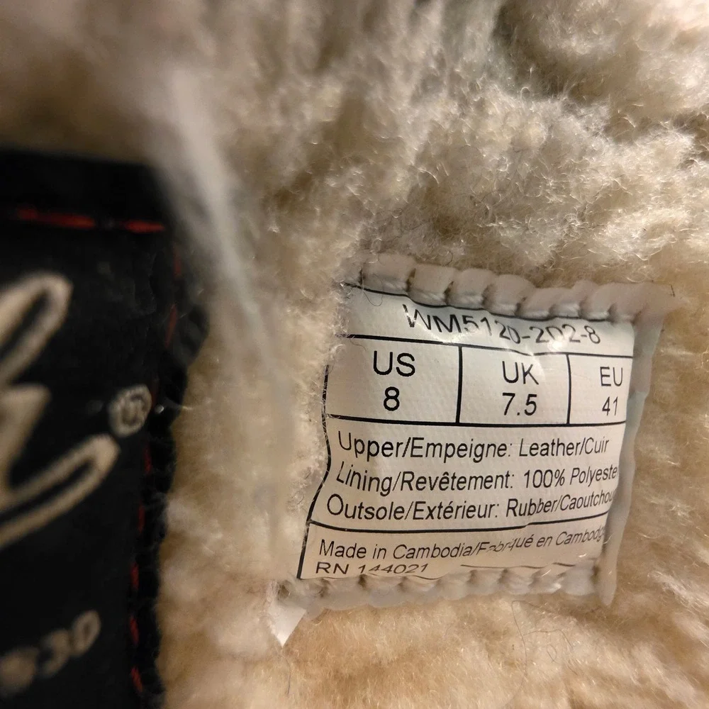 Woolrich Mens 8 Waterproof Duck Boots Tan Suede Shearling Lined Winter Gorpcore